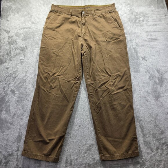 The North Face A5 Series Pants Mens 38x30 Brown Chino Outdoor Cotton Casual - Picture 1 of 11